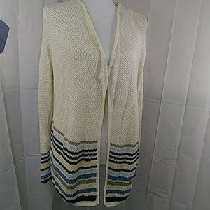 JJill

Womens
Size M 
Sweater Cardigan
Cream